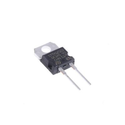 STMicroelectronics 1000V 12A, Rectifier Diode, 2-Pin TO-220AC STTH1210D