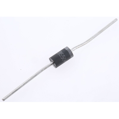 Vishay 50V 5A, Schottky Diode, 2-Pin DO-201AD SB550-E3/54