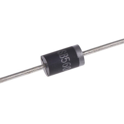 Vishay 60V 5A, Schottky Diode, 2-Pin DO-201AD SB560-E3/54