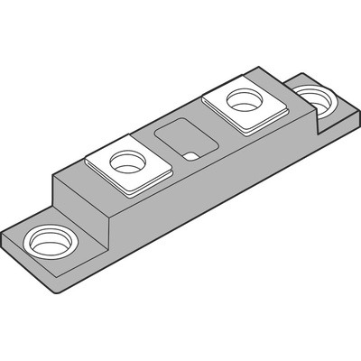 Vishay 100V 400A, Dual Schottky Diode, 3-Pin TO-244 VS-403CNQ100PBF