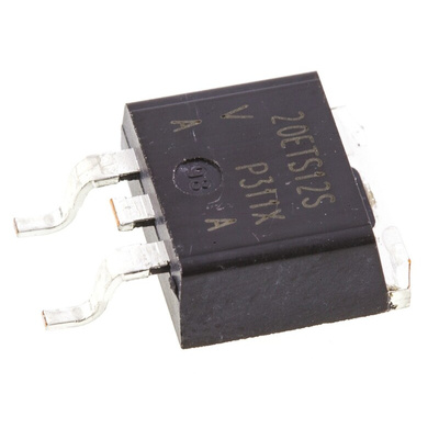 Vishay 1200V 20A, Rectifier Diode, 3-Pin D2PAK VS-20ETS12S-M3