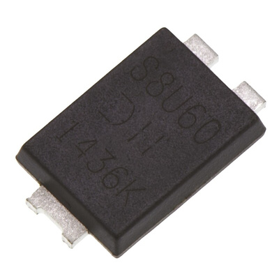 Diodes Inc 60V 8A, Schottky Diode, 3-Pin PowerDI 5 SBR8U60P5-13
