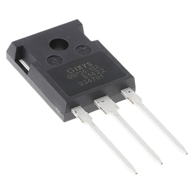 IXYS 1200V 28A, Dual Rectifier Diode, 3-Pin TO-247AD DSP25-12A
