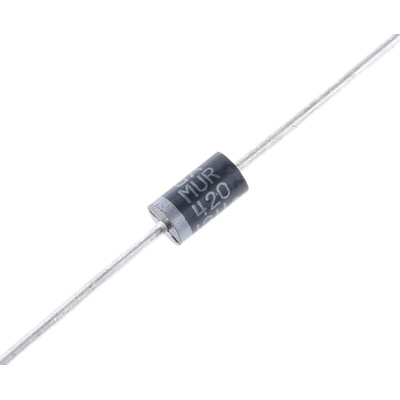 onsemi 200V 4A, Rectifier Diode, 2-Pin DO-201AD MUR420G