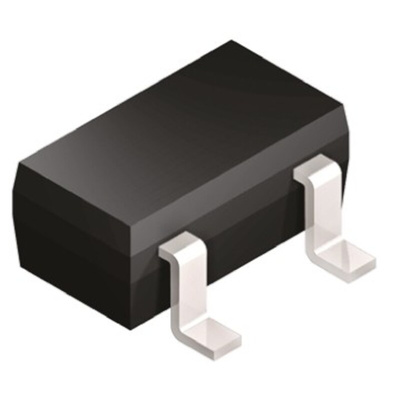 STMicroelectronics 40V 300mA, Dual Schottky Diode, 3-Pin SOT-23 BAT54CFILM