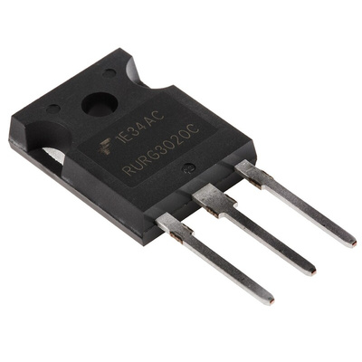 onsemi 200V 30A, Dual Rectifier Diode, 3-Pin TO-247 RURG3020CC