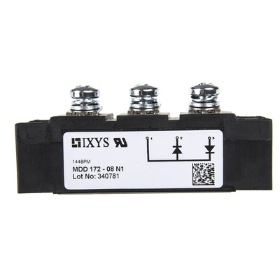 IXYS 800V 190A, Dual Rectifier Diode, 3-Pin Y4 M6 MDD172-08N1