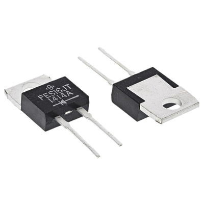Vishay 600V 16A, Ultrafast Rectifiers Diode, 2-Pin TO-220AC FES16JT-E3/45