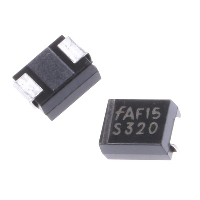 onsemi 200V 3A, Schottky Diode, 2-Pin DO-214AA S320