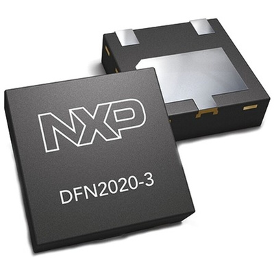 Nexperia 60V 1A, Dual Schottky Diode, 3-Pin HUSON PMEG6010CPA,115