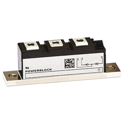 Infineon 1600V 104A, Dual Rectifier Diode, 3-Pin DD104N16KHPSA1