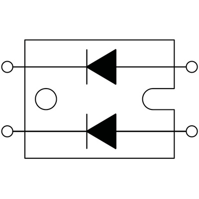 Vishay 1200V 110A, Dual Rectifier Diode, 4-Pin SOT-227 VS-HFA220FA120