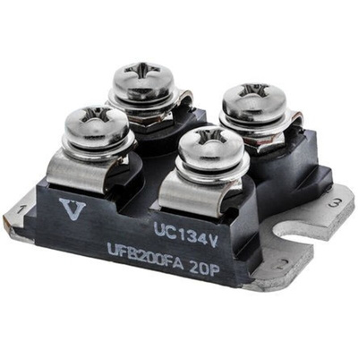 Vishay 1200V 110A, Dual Rectifier Diode, 4-Pin SOT-227 VS-HFA220FA120
