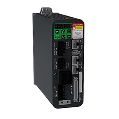 Schneider Electric 50 W Servo Drive, 170 → 255 V for 1 phase, 200 → 255 V for 3 phases, 1, 3 Phase, 800 mA, Encoder