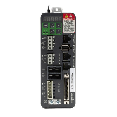 Schneider Electric 750 W Servo Drive, 170 → 255 V for 1 phase, 200 → 255 V for 3 phases, 1, 3 Phase, 6 A, Encoder