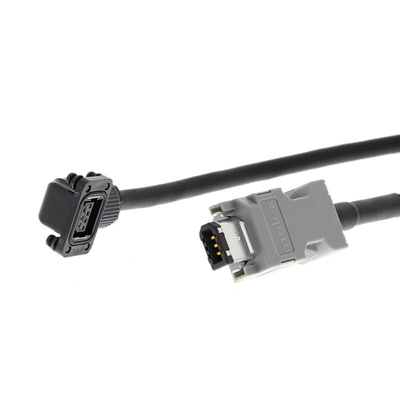 Omron Cable for Use with Servo Motor, 3m Length, 50 → 750 W