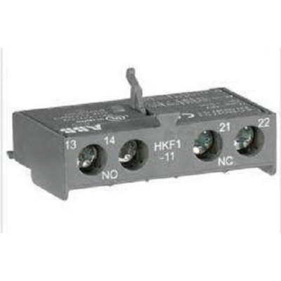 ABB Auxiliary Contact for Use with MO325, MS325, 16mm Length, 250Vdc, 400Vac