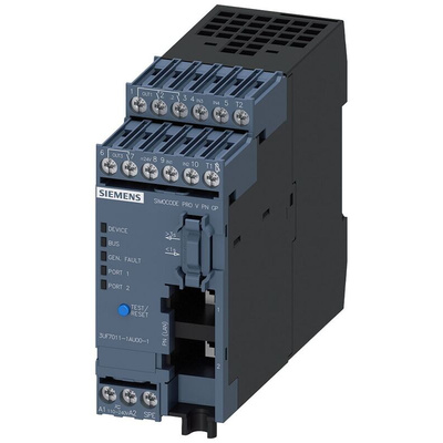 Siemens 4.8 W Motor Controller, 110 → 240 V ac/dc, 1 Phase, 370-570 A, Motor Managment Function, 240 V