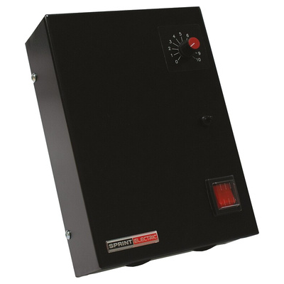 Sprint Electric DC Motor Controller, 110 V ac, 240 V ac, 1 Phase, 12 A, 180 V dc (@ 240 V ac), 90 V dc (@ 110 V ac)