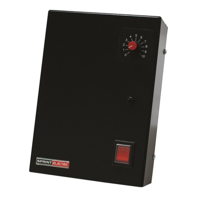 Sprint Electric DC Motor Controller, 110 V ac, 240 V ac, 1 Phase, 8 A, 180 V dc (@ 240 V ac), 90 V dc (@ 110 V ac)