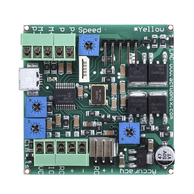 Actuonix, Linear Actuator Control Board, Analogue, Digital Control, 5 → 24 V dc, 4 A, Panel Mount