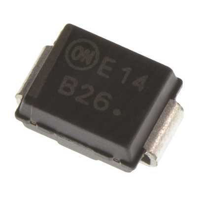 onsemi 60V 2A, Schottky Diode, 2-Pin DO-214AA MBRS260T3G