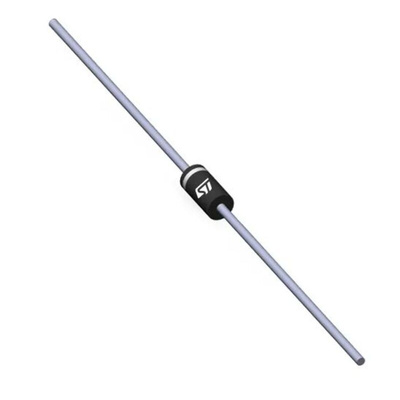 STMicroelectronics 20V 1A, Schottky Diode, 2-Pin DO-41 1N5817