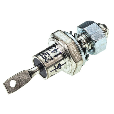 Vishay 1200V 25A, Rectifier Diode, 2-Pin DO-4 VS-25FR120M