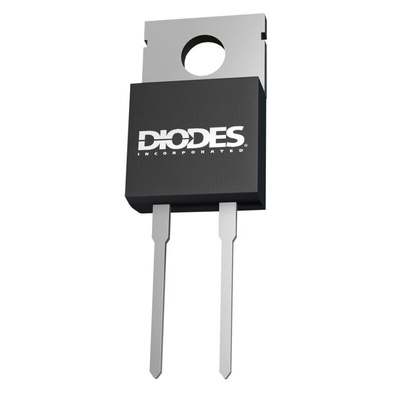 Diodes Inc 600V Fast Recovery Epitaxial Diode Rectifier & Schottky Diode, 2-Pin TO220AC DTH3006D