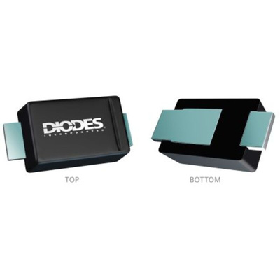 Diodes Inc 60V Rectifier Rectifier & Schottky Diode, 2-Pin PDI123 SBRT3M60P1-7
