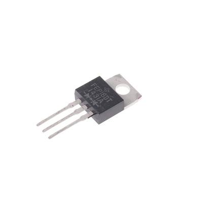 Vishay 200V 16A, Dual Ultrafast Rectifiers Diode, 3-Pin TO-220AB FEP16DT-E3/45