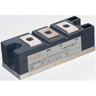 IXYS 800V 165A, Dual Rectifier Diode, 3-Pin Y4 M6 MDD142-08N1B