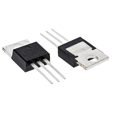 onsemi 250V 40A, Schottky Diode, 3-Pin TO-220 MBR40250TG