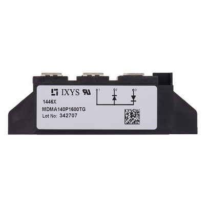 IXYS 1600V 140A, Dual Rectifier Diode, 7-Pin TO-240 MDMA140P1600TG
