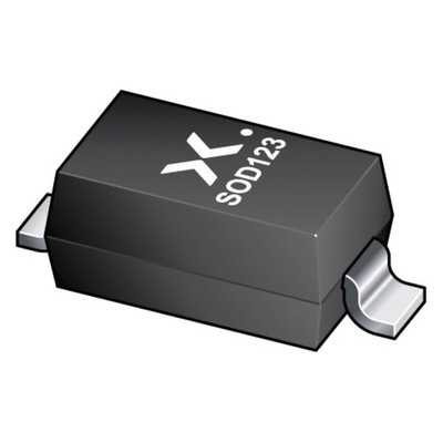 Nexperia 30V 200mA, Schottky Diode, 2-Pin SOD-123 BAT54GWX