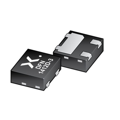 Nexperia 30V 200mA, Schottky Diode, DFN1412D-3 BAT54QC-QZ