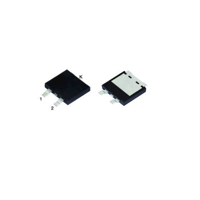 Vishay 60V 40A, Schottky Rectifier & Schottky Diode, D2PAK V40DL63CHM3/I