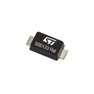 STMicroelectronics 100V 1A, Schottky Rectifier & Schottky Diode, 2-Pin ECOPACK STPST1H100ZFY