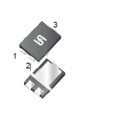 Taiwan Semi 60V 5A, Diode, 3-Pin SMPC4.6U TSUP5M60SH