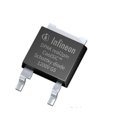 Infineon 1200V 5A, SiC Schottky Diode, 2-Pin DPAK IDM05G120C5XTMA1