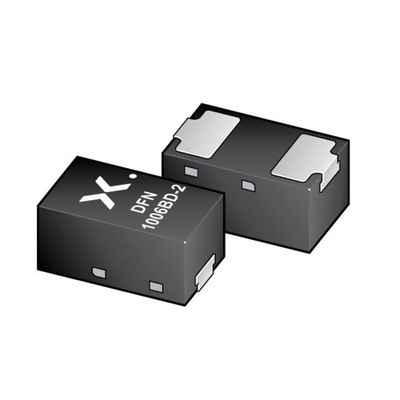 Nexperia 40V 12mA, Schottky Diode, DFN1006BD-2 BAS40LS-QYL