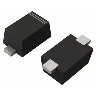 ROHM 60V 200mA, Schottky Rectifier & Schottky Diode, SOD-523-2 RB521SM-60FHT2R