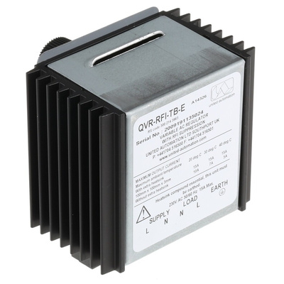 United Automation QVR-TB-RFI, AC Regulator with RFI Suppression