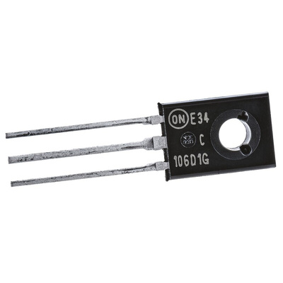 Littelfuse C106D1G, Thyristor 400V, 2.55A 0.2mA