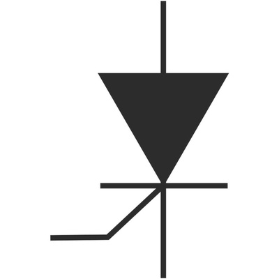 STMicroelectronics P0102DA 1AA3, Thyristor 400V, 0.5A 0.2mA