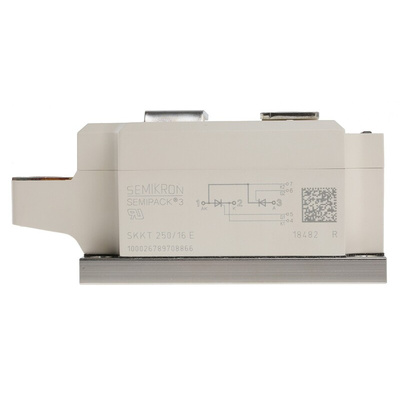 Semikron SKKT 250/16 E, Dual Thyristor Module 1600V, 250A 200mA