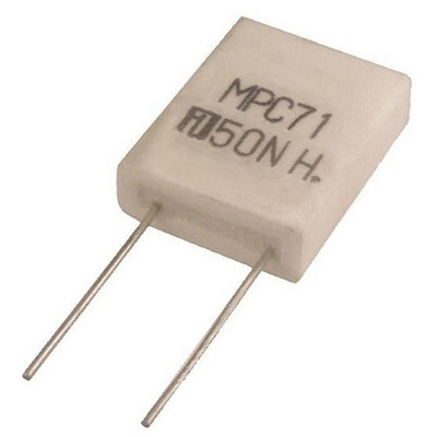Fukushima Futaba 1Ω Metal Plate Metal Plate Resistor 5W ±10% MPC71 1R K