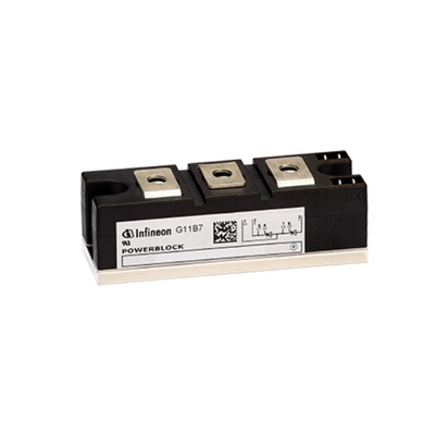 Infineon TT162N16KOFHPSA2, Thyristor Module 1600V, 162A 150mA 260A