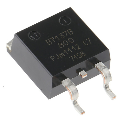 WeEn Semiconductors Co., Ltd Surface Mount, 3-pin, TRIAC, 800V, Gate Trigger 1.5V 800V