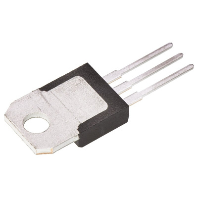 STMicroelectronics Through Hole, 3-pin, TRIAC, 600V, Gate Trigger 1.3V 600V